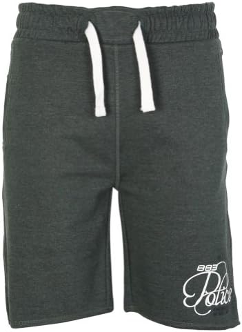 883 Police Ego Mens Jersey Printed Drawstring Sweats Shorts Size M Green