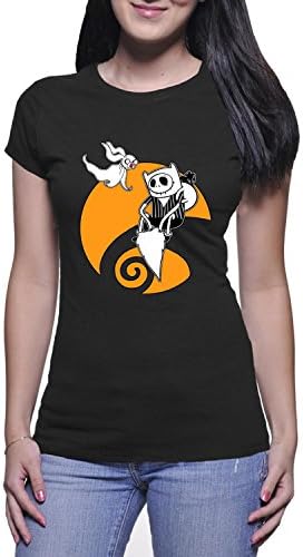 Adventure Before Xmas Time Women T shirt Black X-Large