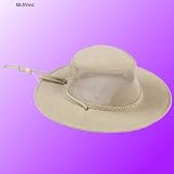 Kakadu 5H16 Soaka Breeze Ventilated Hat - 5H16 - Large Khaki