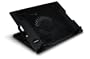 Lavolta Cooling Pad Sistema de Refrigeraci�n para Port�til hasta 13" 14" 15" 17" pulgadas - USB Enfriador Ventilador - Hub 2x USB 2.0 - Negro