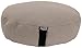 Bean Products Hemp Natural - Round Zafu Meditation Cushion - Yoga - Organic Buckwheat Fill - Made in USA