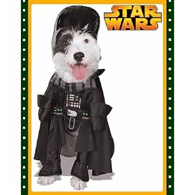 Darth Vader Star Wars Pet Dog Size Large Costume New