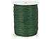 Pack Of 1, Solid Hunter Green Paper Raffia Ribbon 1/4