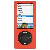 GTMax Orange Rubberized Snap on Crystal Cover Case for Apple iPod nano 16GB 8GB 5th 5G Generation NEWEST MODEL