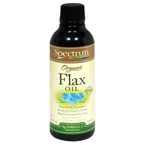 Organic Flax Oil Liquid 16 oz. 16 Ounces
