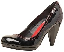 Firetrap Womens Dillis Patent Shoe Black