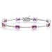 STUDIO 925: *BRADFORD RUBY CZ BRACELET*