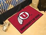 Univ of Utah Starter 20x30 Floor Mat (Rug) - Utah Runnin' Utes NCAA College Athletics