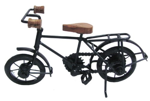 Decorative Vehicle Iron Metal Bicycle Table Statue Gift