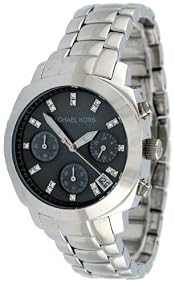 Michael Kors #MK5093 Women's Silver Tone MOP Dial Chronograph Bracelet Watch