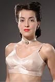 What Katie Did 1940s Vintage Peach Bullet Bra