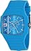 Diesel DZ1584 analog brilliant blue dial rubber strap unisex watch NEW