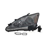 ***DRIVER LEFT SIDE ONLY**06-08 LEXUS IS250, IS350 HEADLIGHT ( W O AUTO LEVEL,... 