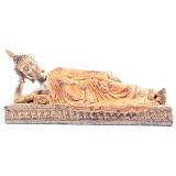 Stone Effect Reclining Thai Buddha