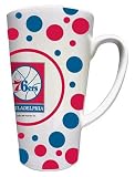 NBA Philadelphia 76ers 16-Ounce White Latte Mug