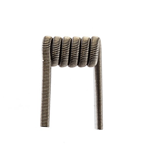 E-Quip The Coil Kit (4) Pre-Built 24 Gauge Nichrome Fused Claptons & Japanese...