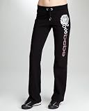 bebe Logo Love Black Pant - WEB EXCLUSIVE