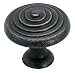Amerock Divinity Knob (BP19252-WID), Wrought Iron Dark