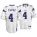 Brett Favre Jersey: Reebok White Replica #4 Minnesota Vikings Jersey - X-Large