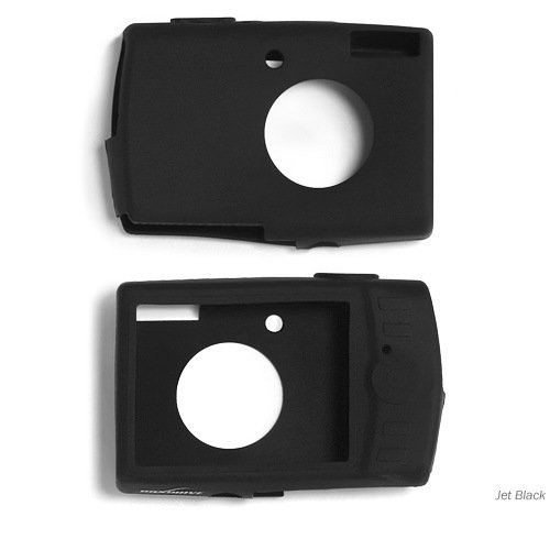 Electronics: Canon PowerShot SD870 IS FlexiSkin   The Soft Low Profile Case  Jet Black 