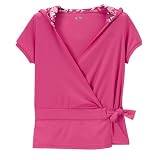 Girls' C9 by Champion Short-Sleeve Camouflage Coverup Wrap - Pink