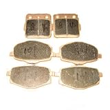 1988 Yamaha YFM 350 Xu Warrior Front & Rear Brake Pads Sintered Severe Duty by BLS