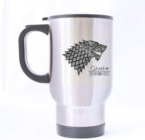 Grli Custom Tv Show Game Of Thrones Logo Travel Mugs Coffee Cup 14 Ounce