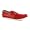 Mens Puma Tretorn Smogen Red Leather Slip On Boat Shoes UK 6