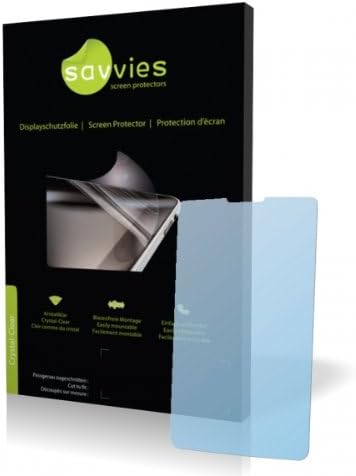 Savvies Crystalclear Screen Protector for LG KP500,KP 500, Protective Film, 100% fits, Display Protection Film