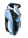 Tour Edge Golf Mfg. Inc. UBAGMCB08 GEOMAX CART BAG LADIES BLUE-WHITE-BLACK