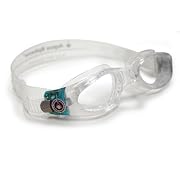Aqua Sphere Kaiman Ladies Goggles - Clear Lens - Clear Skirt/Aqua Trim