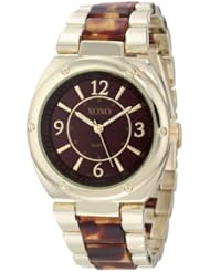 XOXO Womens XO5639 Gold and Tortoise Bracelet Watch
