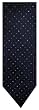 Men's Michael Kors Necktie Neck Tie Navy, Blue and Silver