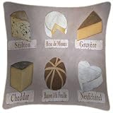 Cheese Board Cushion - Martin Wiscombe Cushions