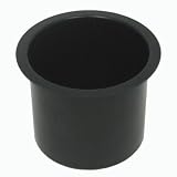 Trademark Poker Jumbo Aluminum Poker Table Cup Holder (Black)