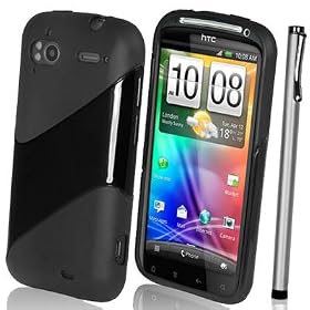 Supergets High Quality And Stylish Htc Sensation / Sensation Xe Black Magic Hydro Gel Case Skin Cover