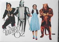 Wizard of Oz Group Shot on White - Arm in Arm