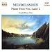 Mendelssohn: Piano Trios 1 & 2 Image of Mendelssohn: Piano Trios 1 & 2