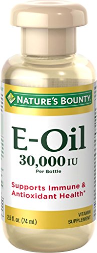 Nature's Bounty Vitamin E-Oil 30,000 IU (Topical or Oral), 2.5 ounces Nature's Bounty Vitamin E-Oil 30,000 IU (Topical or Oral), 2.5 ounces
