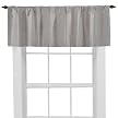 Fieldcrest&reg; Velvet Stripe Window Valance - Gray 54x17")