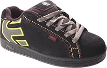 Etnies Little Kid/Big Kid Fader Sneaker,Black/Grey/Red,13 M US Little Kid