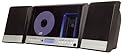 CMX DMS 7680 Microanlage (Wandmontage, MP3/CD-Player, Radio, AUX-IN, USB, SD Kartenleser) schwarz