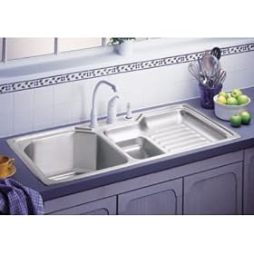 Elkay Sinks EGPI4322L Elkay Gourmet Cuisine Centre Sinks W Ribbed Area Stainless Steel 0 Holes
