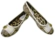 Coach Laren Khaki Signature Ballet Flats Shoes New