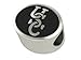 South Carolina Gamecocks Bead Charm Fits Most Pandora Style Bracelets. Officially Licensed, High Quality Bead in Stock for Fast Shipping