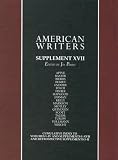 Review Gale Cengage  / American Writers Supplement: Max Apple to Franz Wright (American Writers: Supplement)