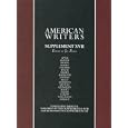 American Writers Supplement XVII: Max Apple to Franz Wright (American Writers Supplements)