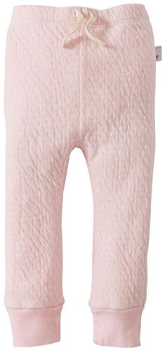 Burt's Bees Baby Girls' Organic Quilted Jogger, Blossom, 18 Months
