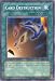 YuGiOh Lord of the Storm Structure Deck Card Destruction SD8-EN018 Common