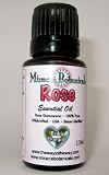 Rose Essential Oil - (100% Pure Rosa Damascena) 15ml (.5oz)